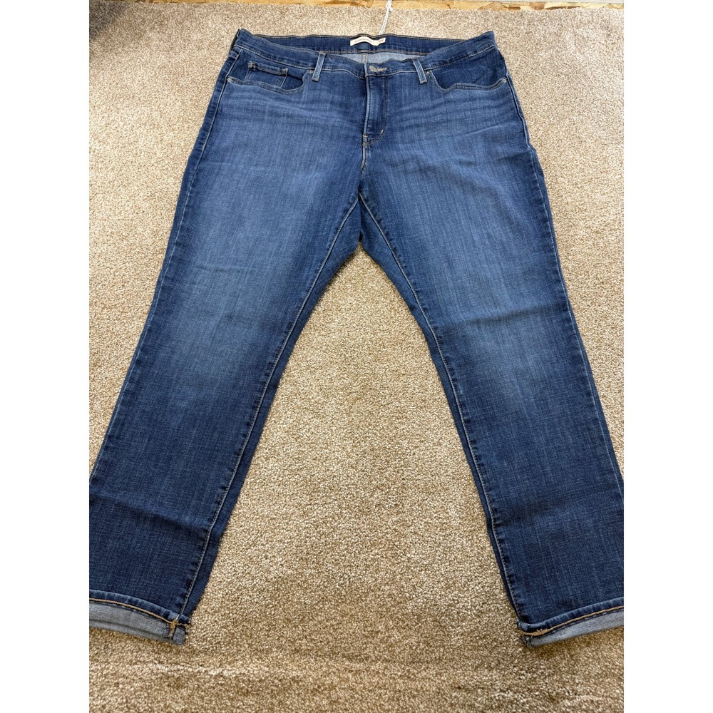 Levis 311 Shaping Skinny Jeans Womens 18W Medium Wash 18 Denim Stretch 5-Pocket